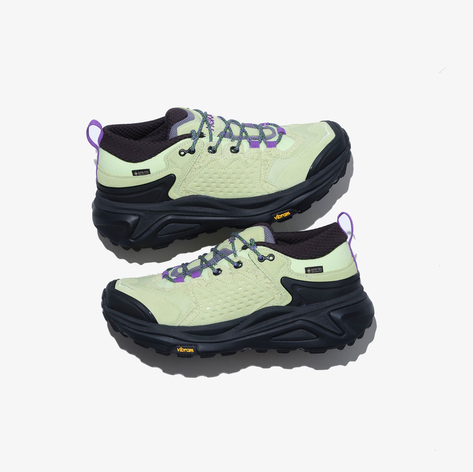 【 HOKA 】KAHA 3 LOW GTX TP "GORE-TEX"  / スニーカー / GORE-TEX / HONEYDEW / BLACK
