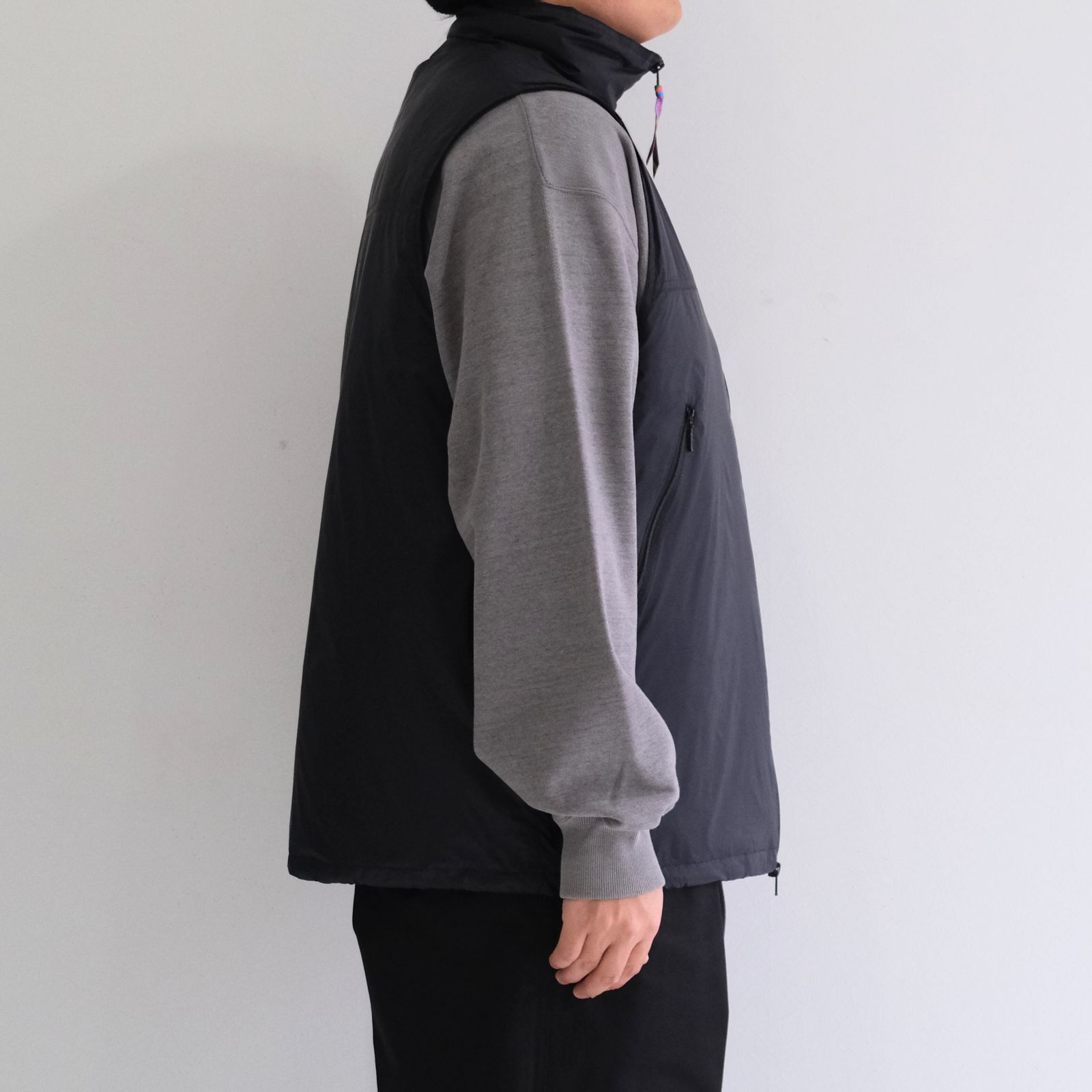 LIGHT DOWN VEST is-ness × TAION / ベスト / ダウンベスト / コラボ / BLACK