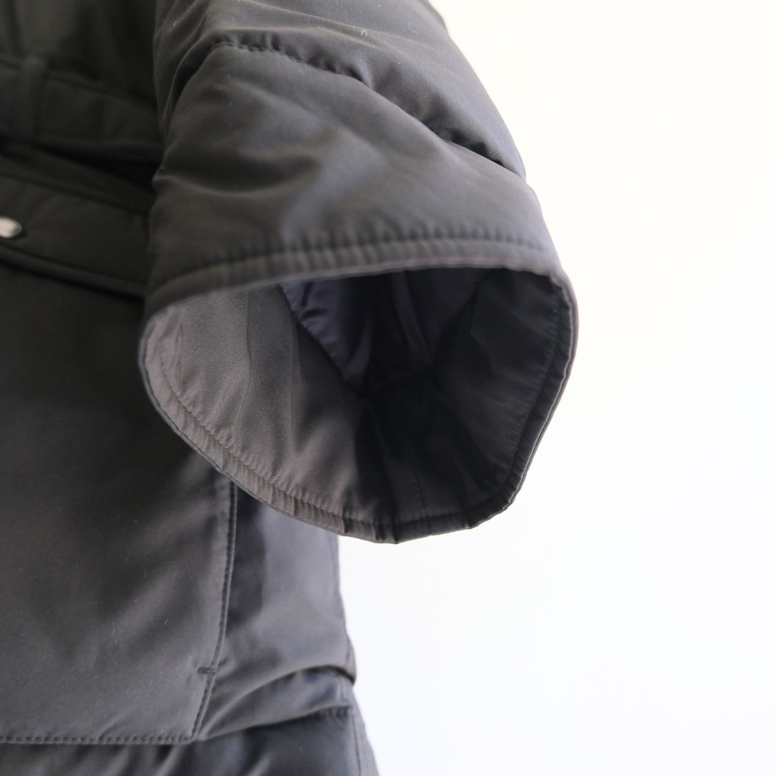 【残り1点】"KATAHDIN"  Water-repellent Down Half Coat（BLACK）