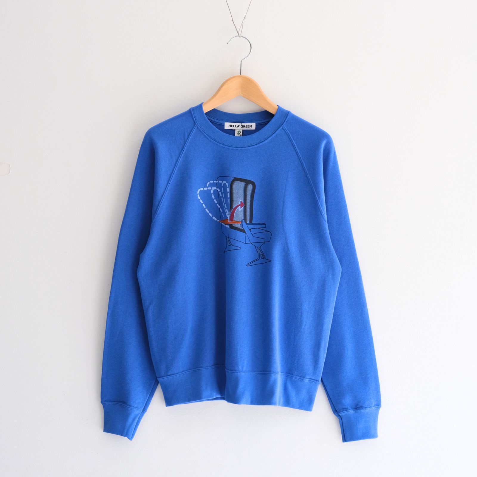 Relax Raglan Sweat / スウェット / BLUE