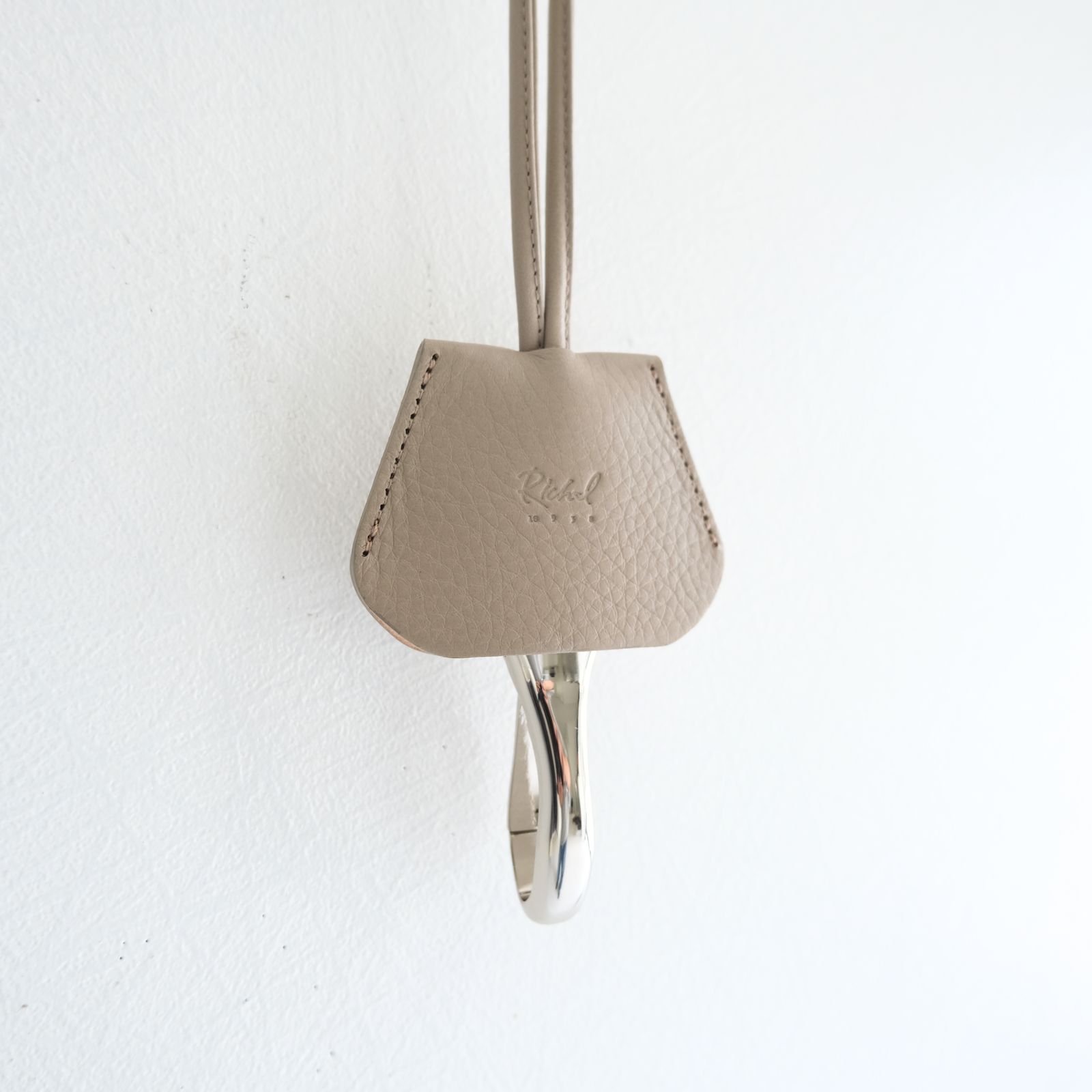 【残り1点】Leather Cord Crochet / レザー コード クロシェット（Gray）
