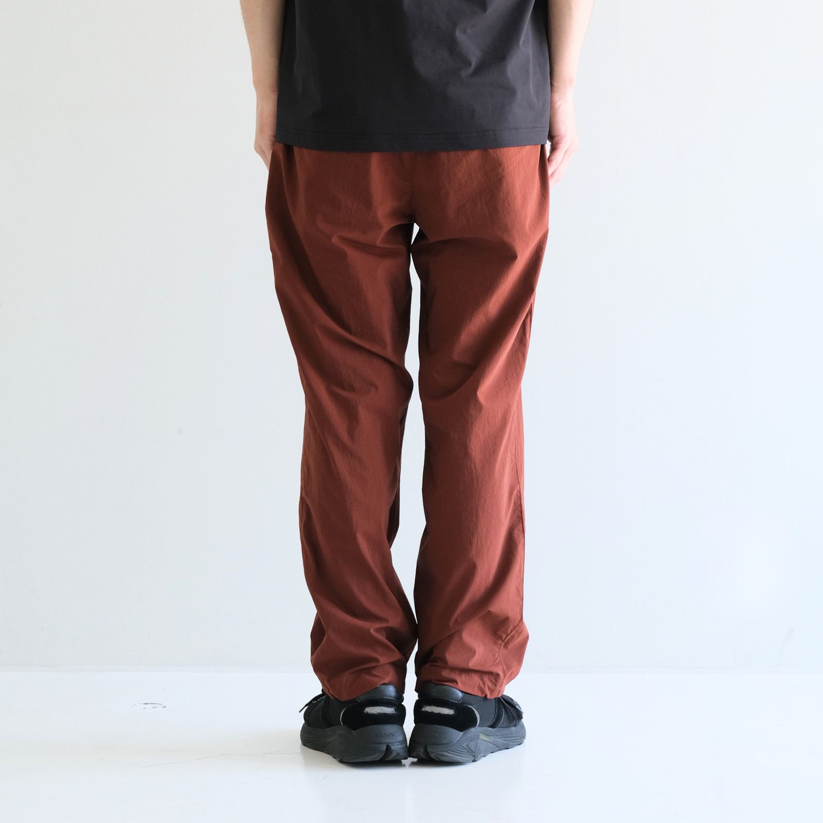 SHIBO NYLON SEASIDE PANTS / シボナイロンシーサイドパンツ（BROWN）