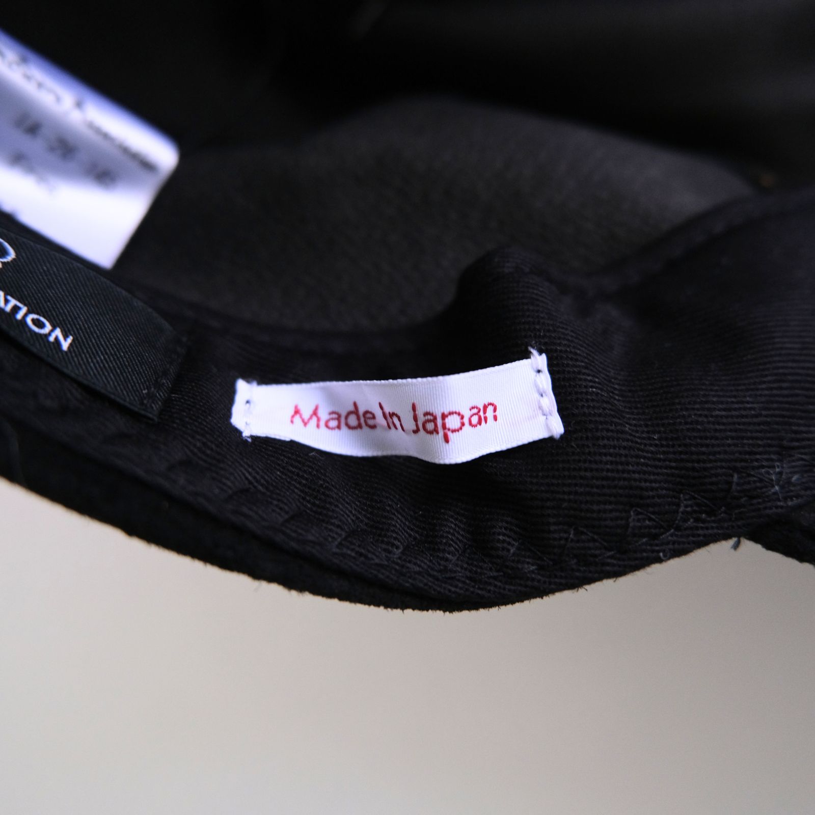 【残り1点】Leather Jet Cap（Black）