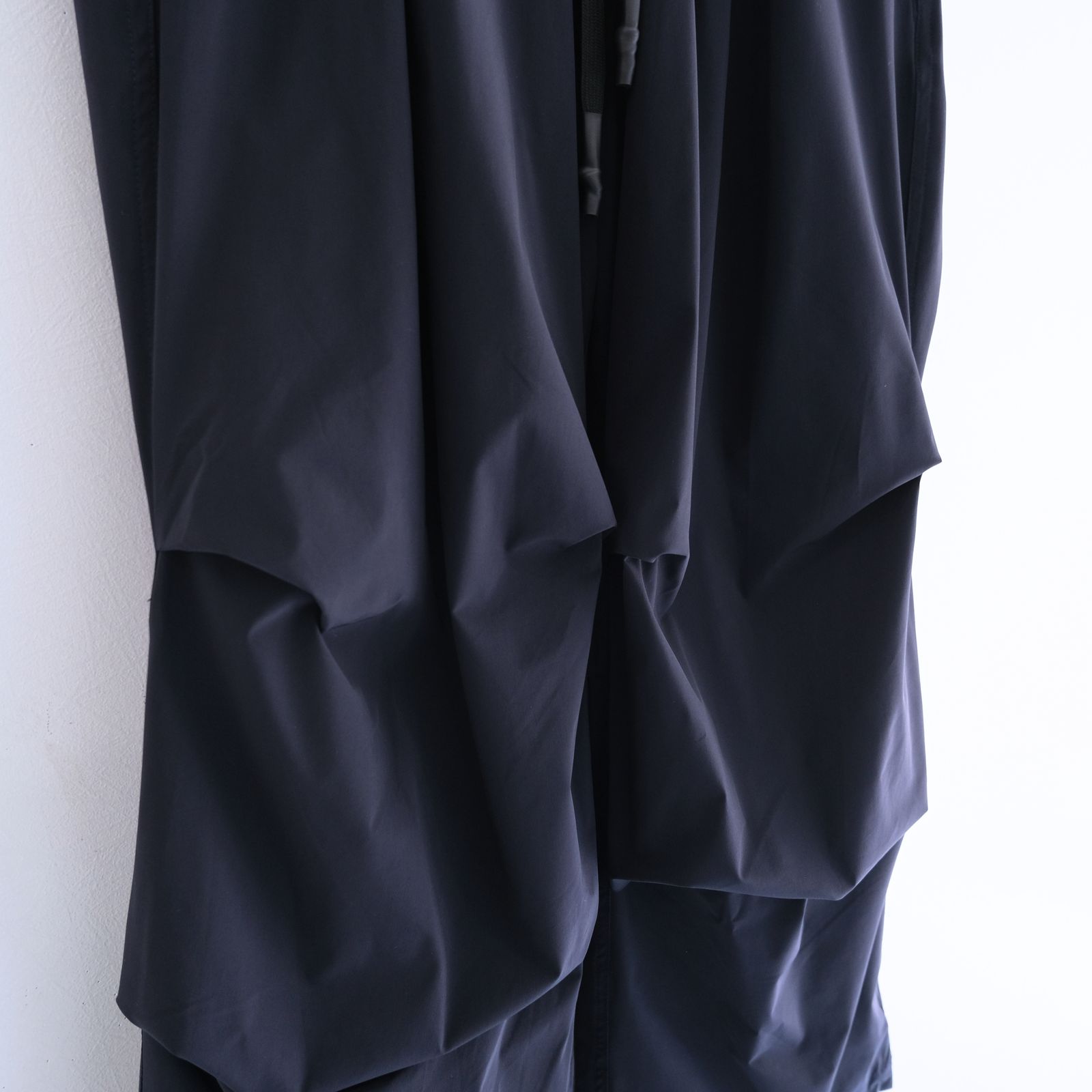 _163 / ライクラ 裏タックパンツ/（DARK NAVY）