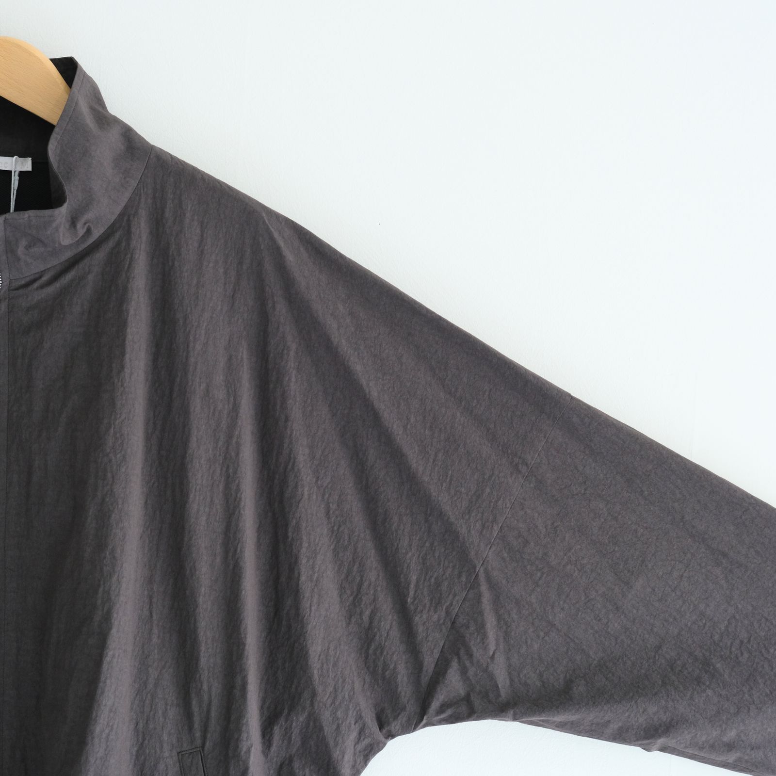 COTTON NYLON TRACK JACKET / トラックジャケット / コットンナイロン / TAUPE