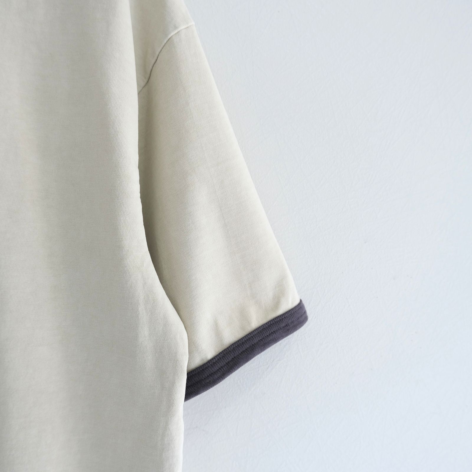 Homeboy Garment Ringer Tee / ホームボーイ ガーメント リンガーTシャツ（LIGHT SAND）