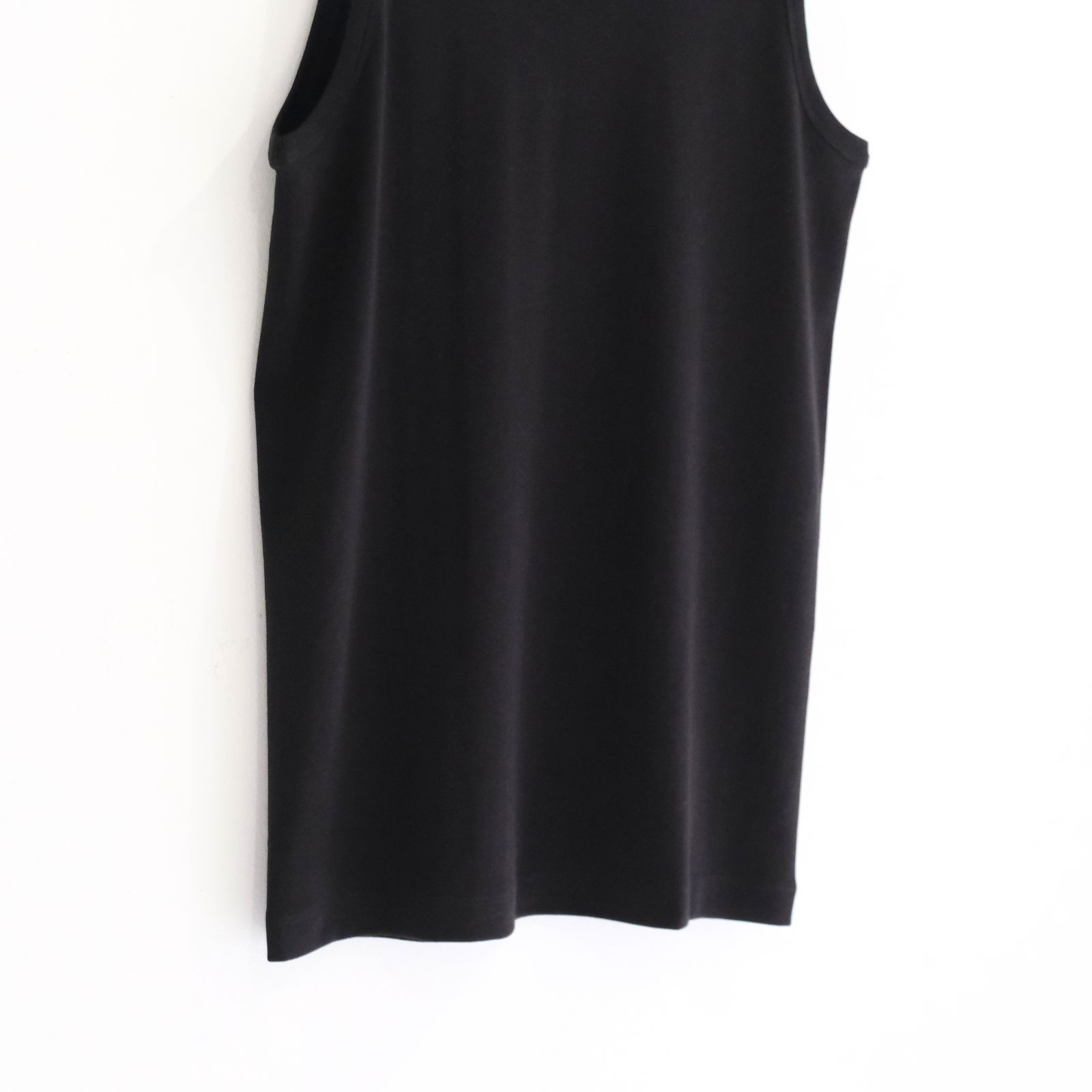 TUBULAR TANK TOP / チューブラー タンクトップ（BLACK）