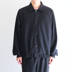 【残り1点】MESH WOOLEN RAGLAN BLOUSON（LIBERTY NAVY）