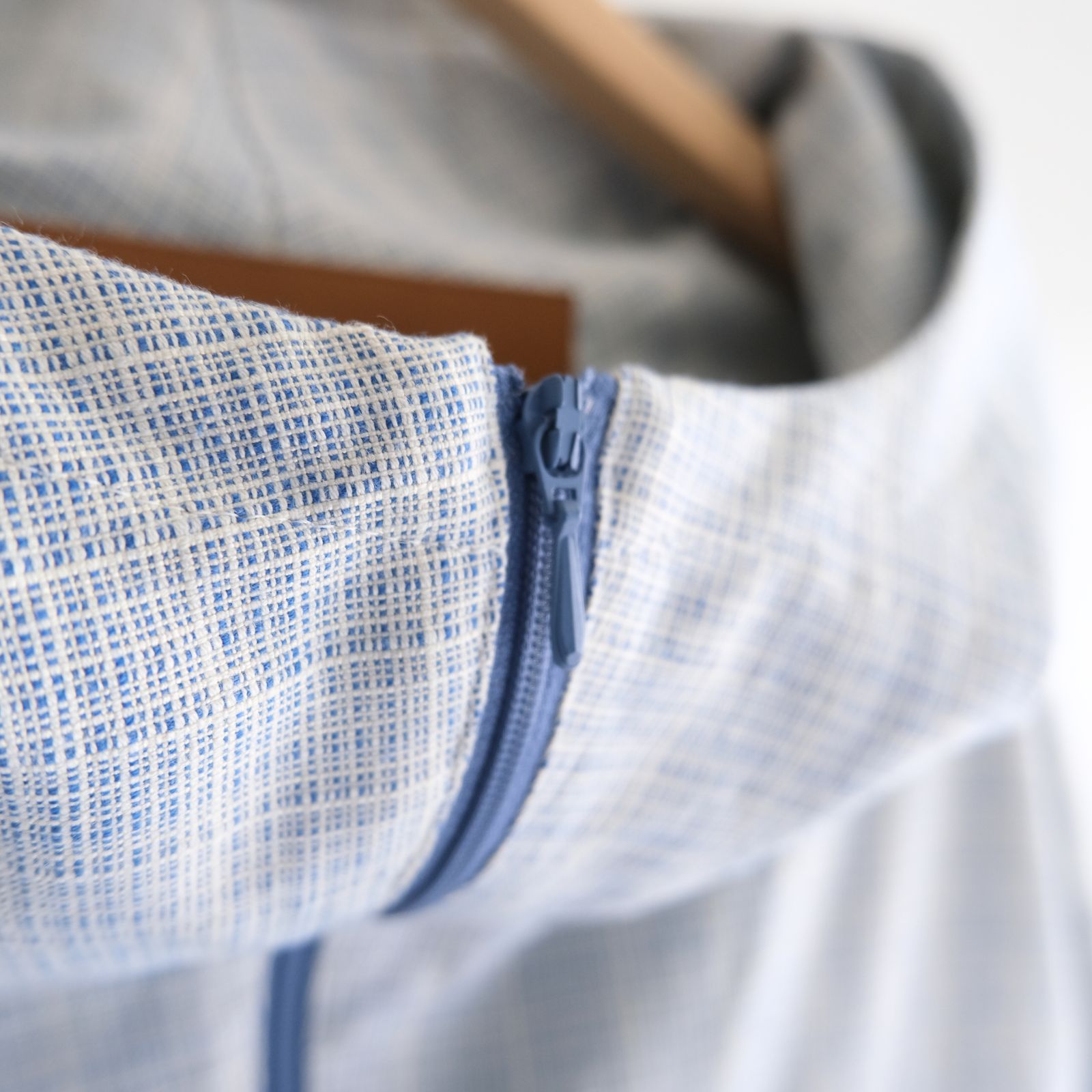 "JONATHAN" Oversized Anorak Parka / アノラックパーカー / L.BLUE