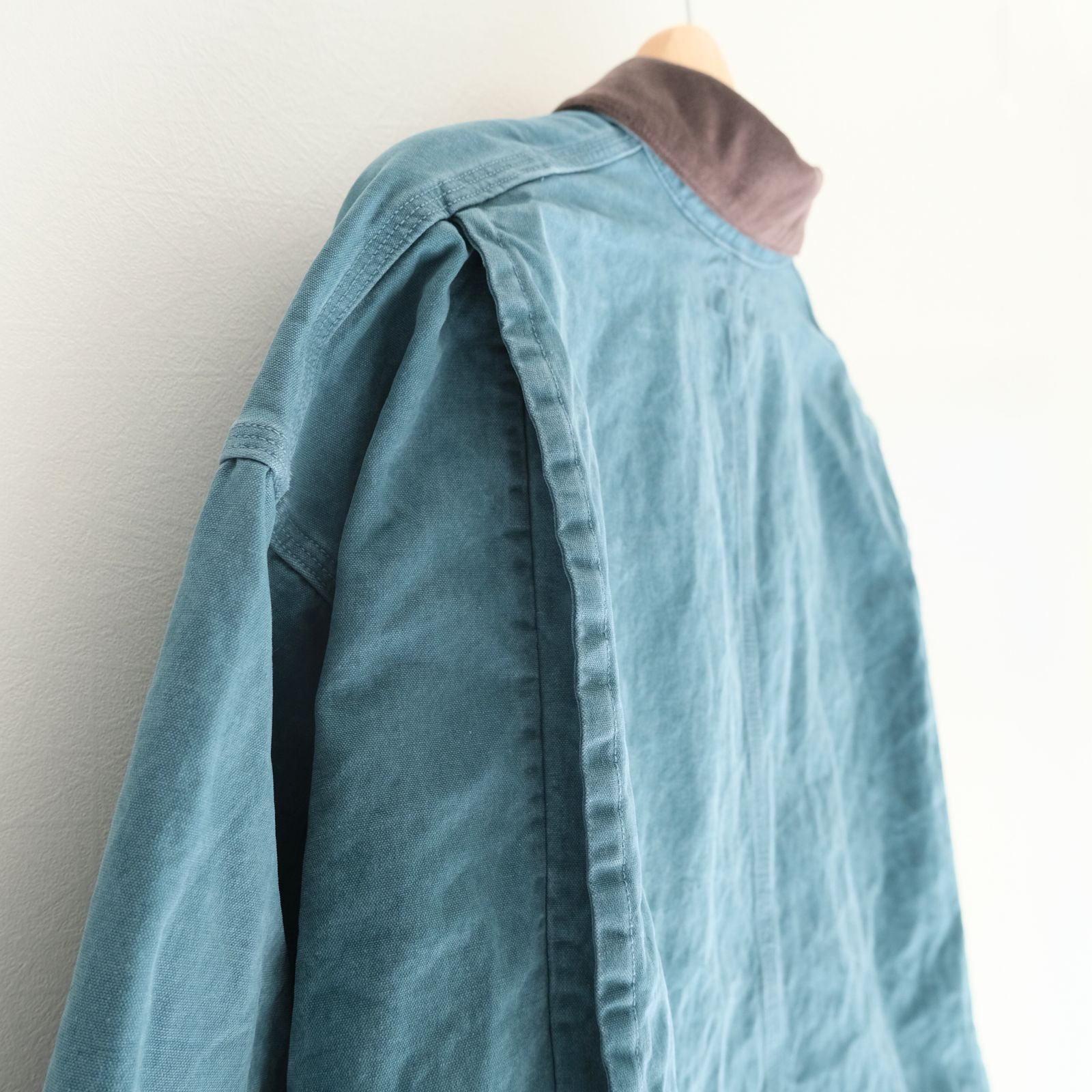 WAXED DUCK CHORE COAT / ジャケット / チョアコート / パラフィン加工 / ワックス / TEAL GREEN