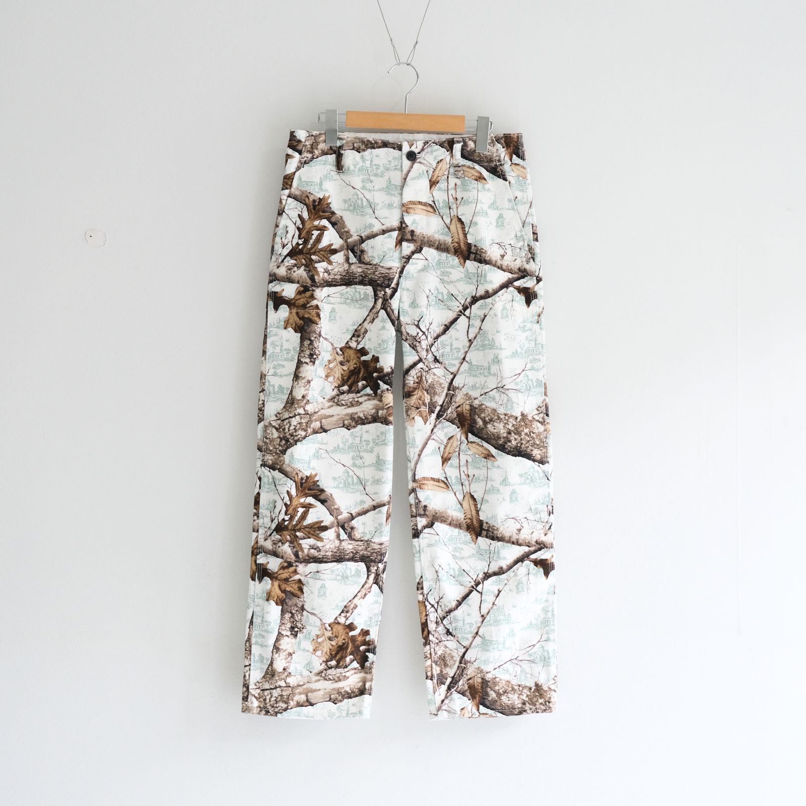 Cheese Camo Pants / パンツ / キャンバス地 / WHITE