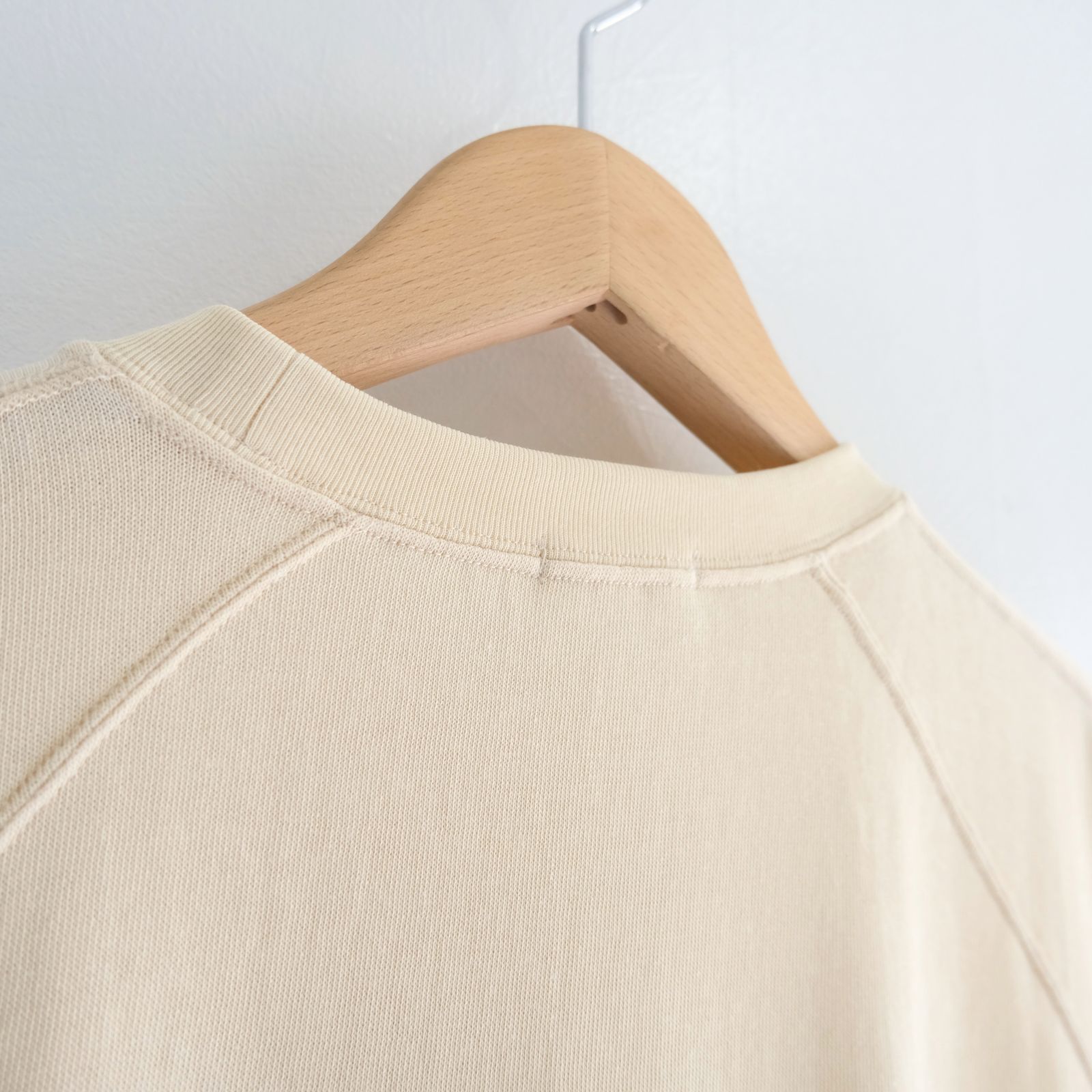 SOFT DRY SHORT LOOP TERRY SLEEVLESS TOP （YELLOW BEIGE）