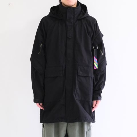 Ventilation Military Coat（BLACK）
