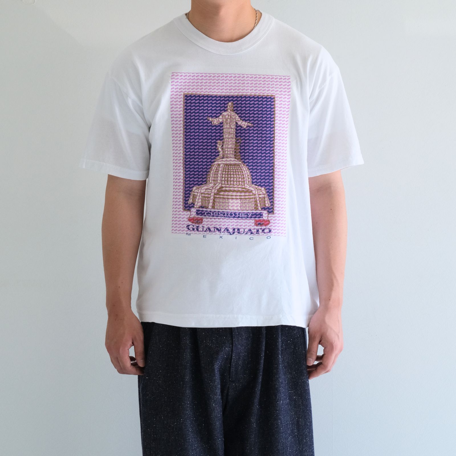 REWORK EMBROIDERY TEE - Blurred print - / Tシャツ / 刺繍 / アソート / 1