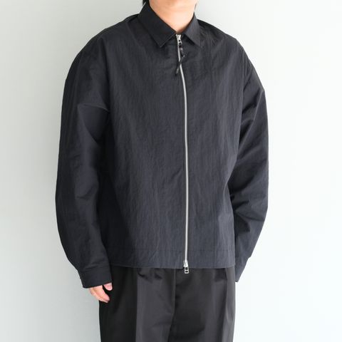 Stitch Shirts Blouson / ステッチシャツブルゾン（BLACK）