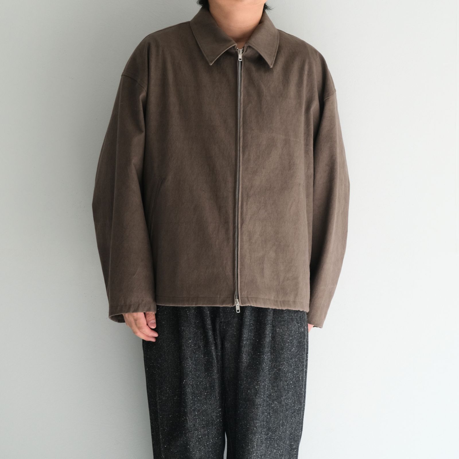 Vintage Canvas Drizzler JKT / ジャケット / ドリズラージャケット / 帆布 / Brown