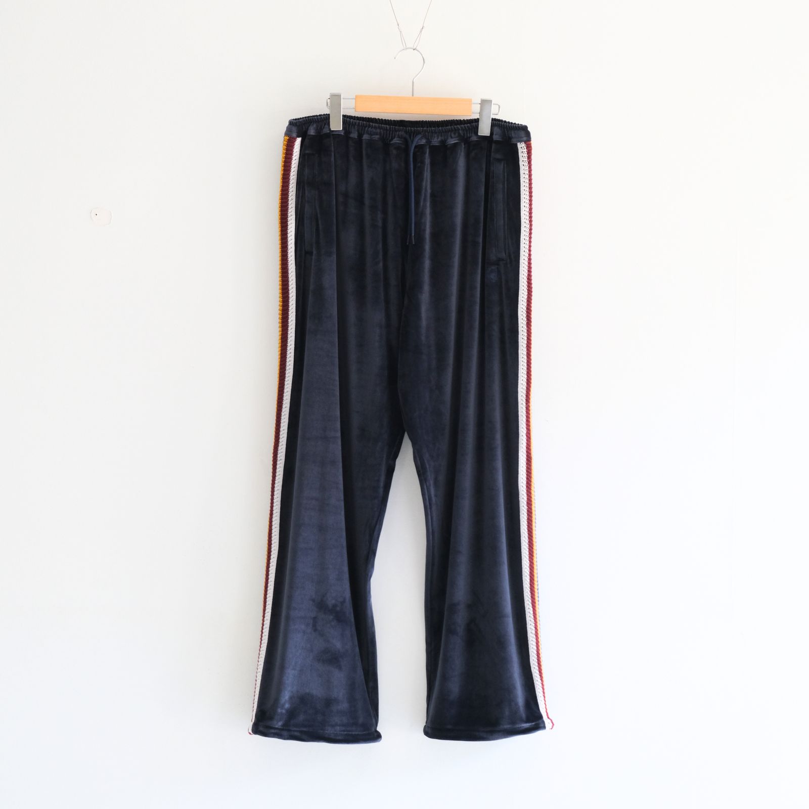 VELOUR TRACK PANT（NAVY）