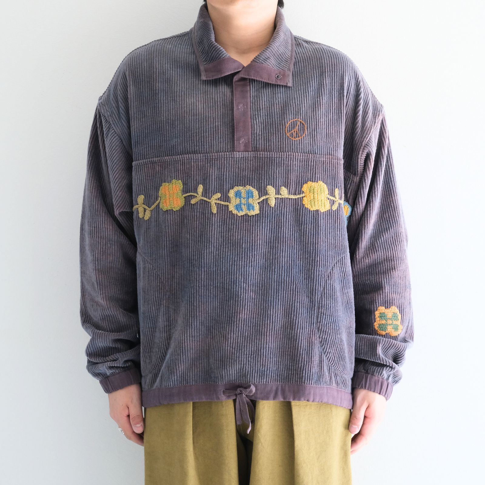 POLITE PULLOVER / ポライトプルオーバー（PURPLE CORDUROY）