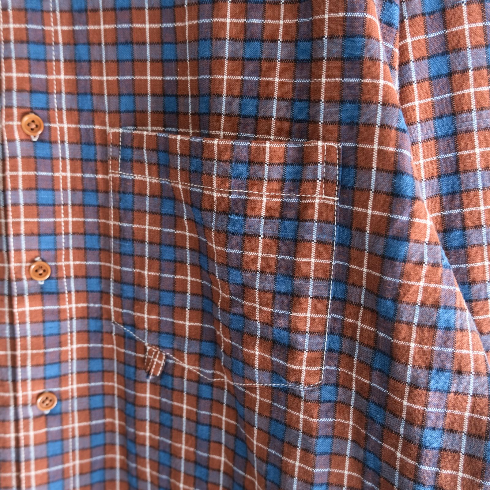 【残り1点】Bracken Shirt（Sandstone Handloom）