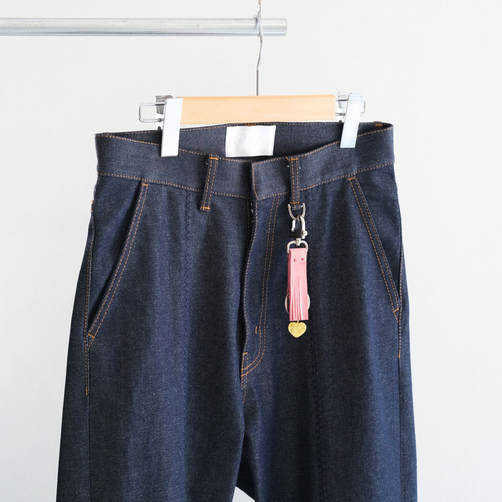【残り1点】FRINGE KEY HOLDER（pink）