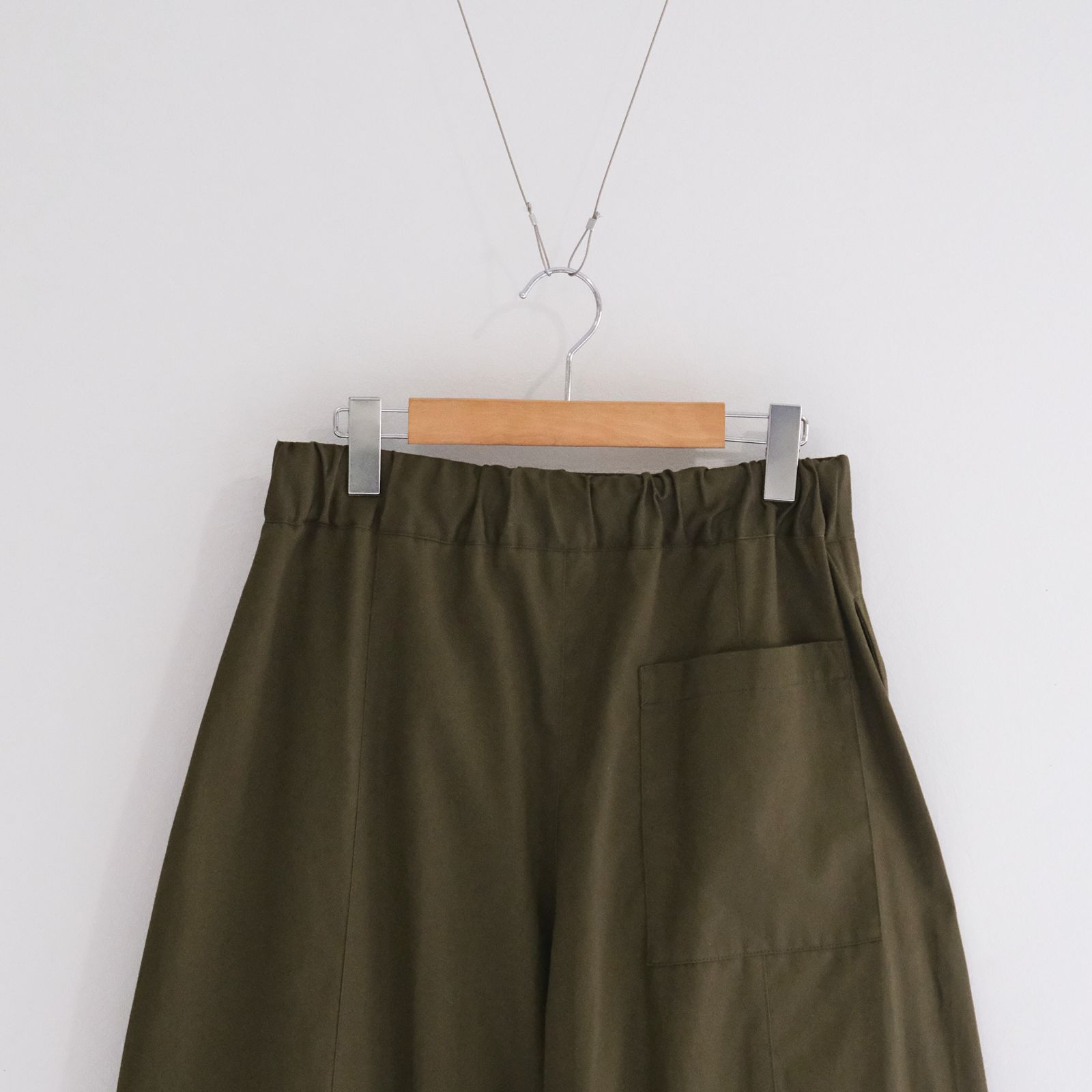 SAGE NATION ボックスプリーツパンツ sage NATION | BOX PLEAT TROUSERS – session