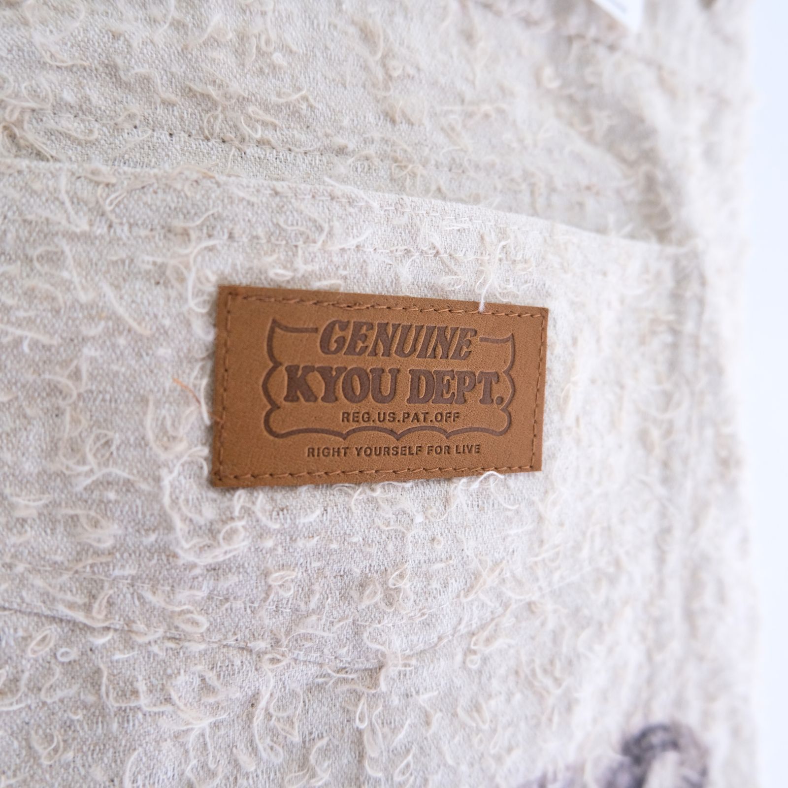 "ALICE" GRAPHIC DOUBLE KNEE WORKPANTS / パンツ / ダブルニー / ワークパンツ / IVORY