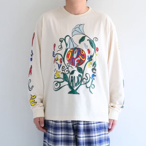 GRATEFUL TEE LS / グレートフルTシャツ 長袖（PEACE PLANT）
