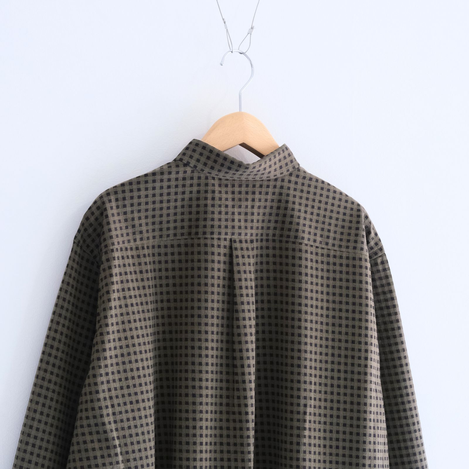 36G Atomoshere Check Shirt / シャツ / GREEN(Sterling Green)