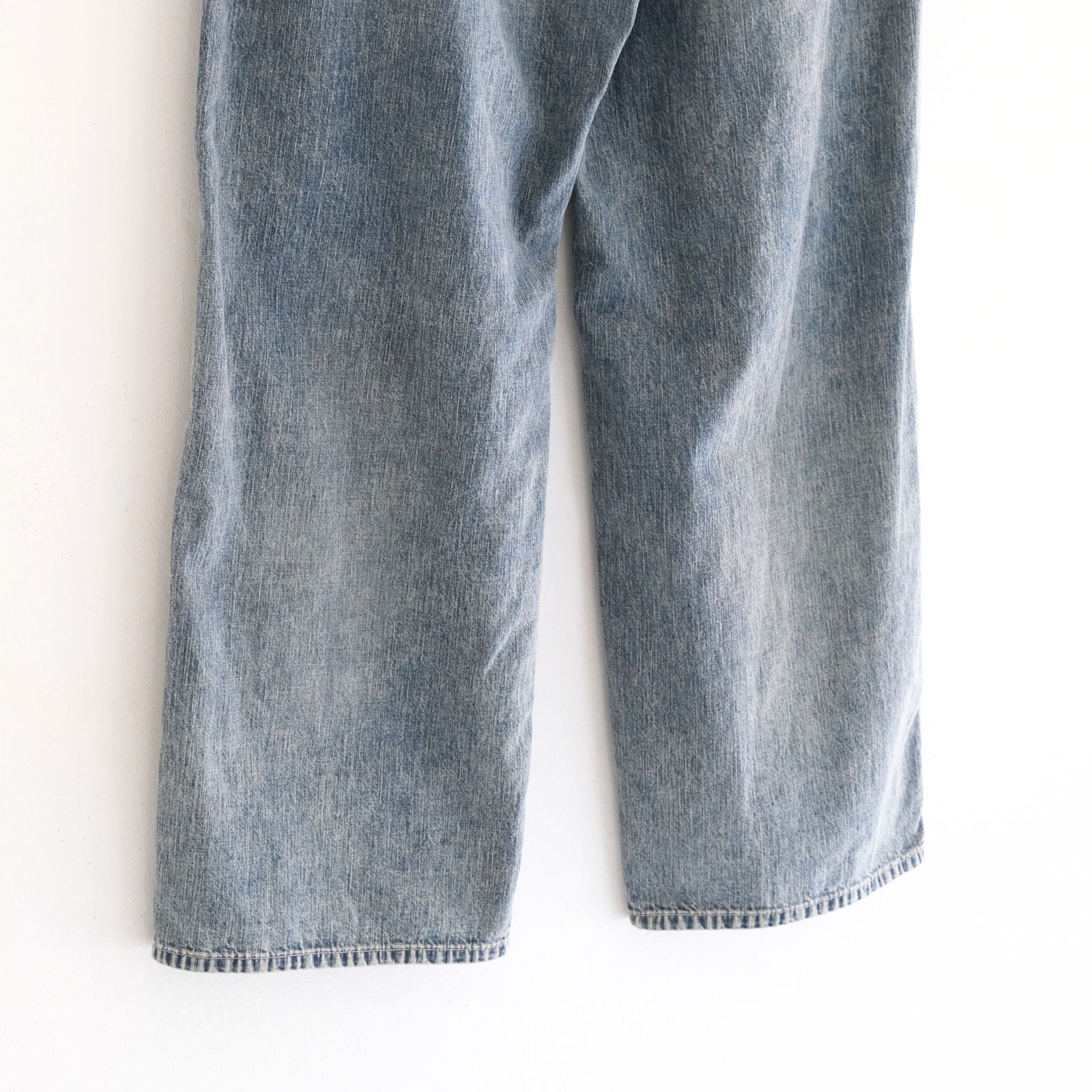 FADED LIGHT DENIM WORK PANTS（FADED BLUE）