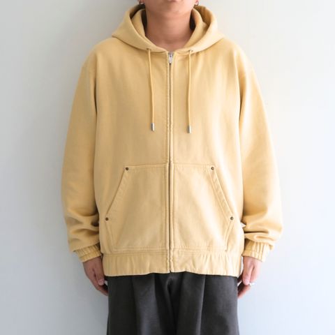 【残り1点】ACTIVE PARKA  ‐Processed Sweat‐（Yellow）