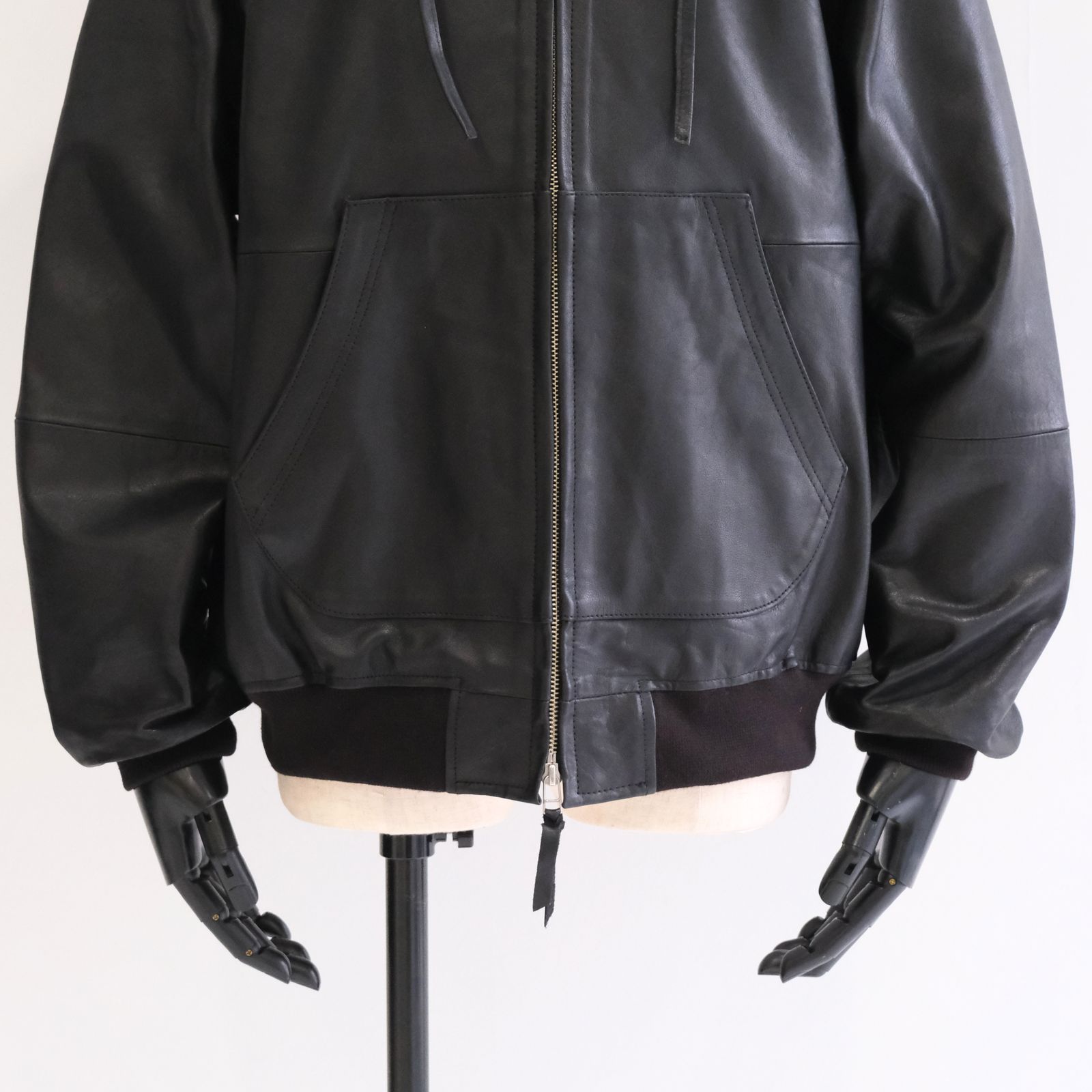 【残り1点】AFTER-HOOD BLOUSON（BLACK）