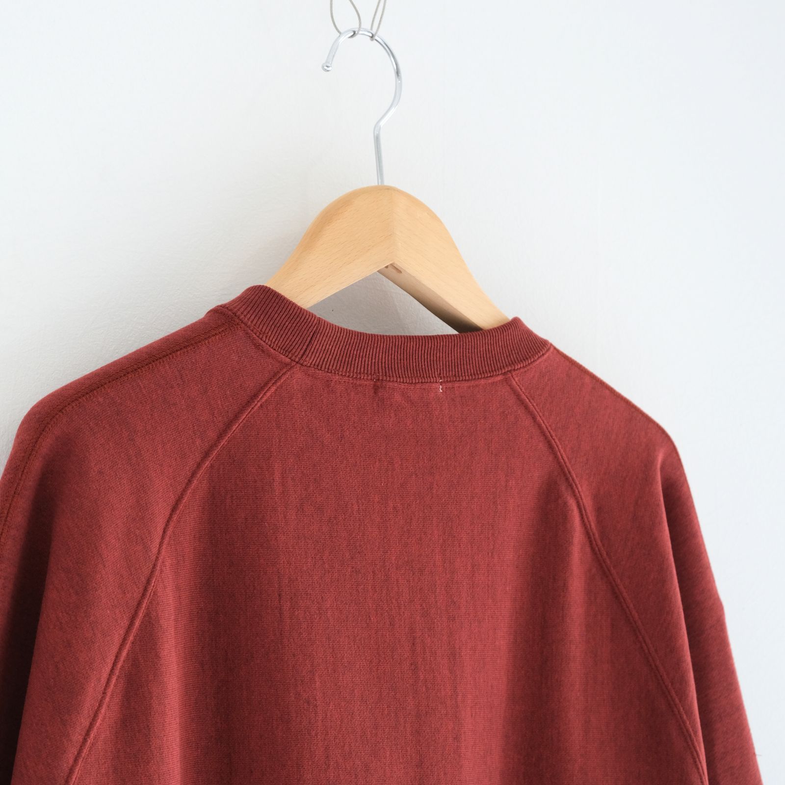 FADED SILKY TERRY RW SWEAT SHIRT / スウェット / REDWOOD