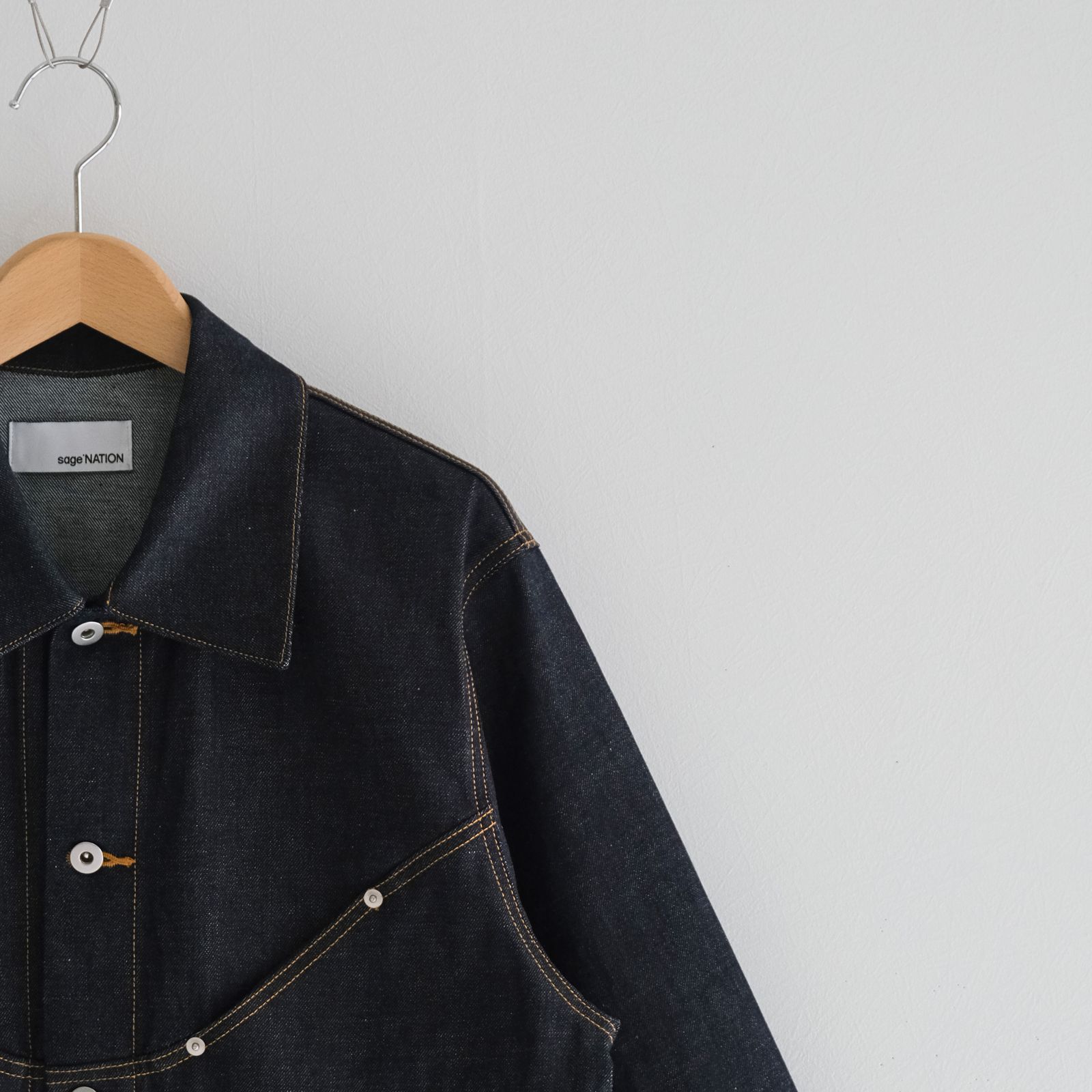 DENIM JIJI JACKET RAW / デニムジャケット