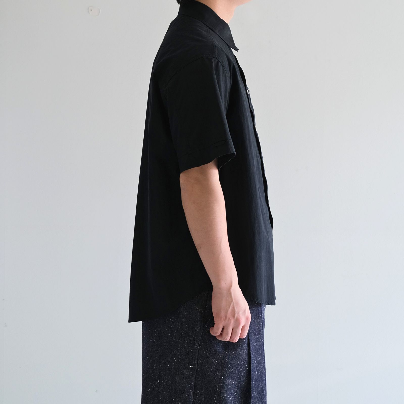 Architect S/S Shirt / 半袖シャツ / BLACK