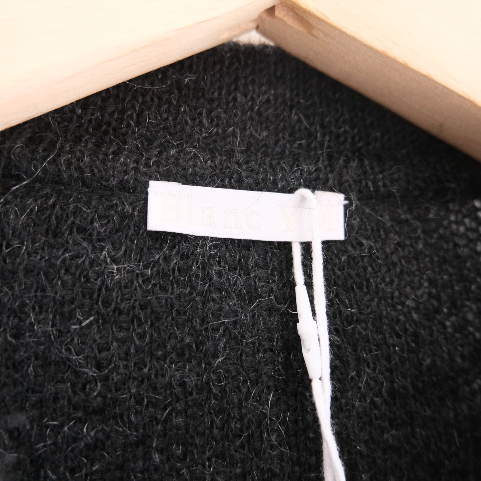 【残り1点】Kid Mohair Knit Shirts（Black）