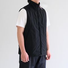 LIGHT SHELL VEST / ベスト / ナイロン / BLACK