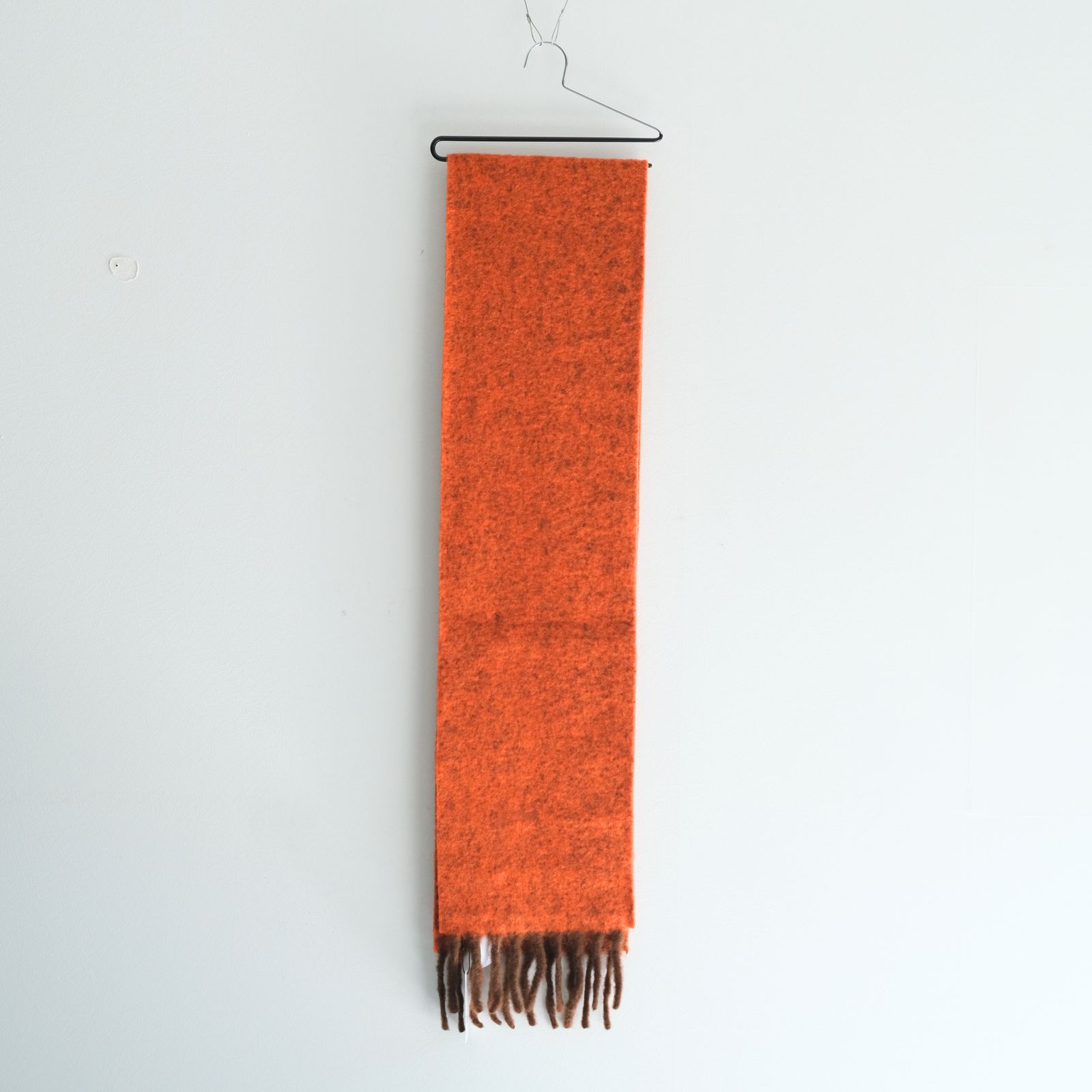 Two Colour Woolly Scarf / マフラー / アルパカ / Brown / Orange