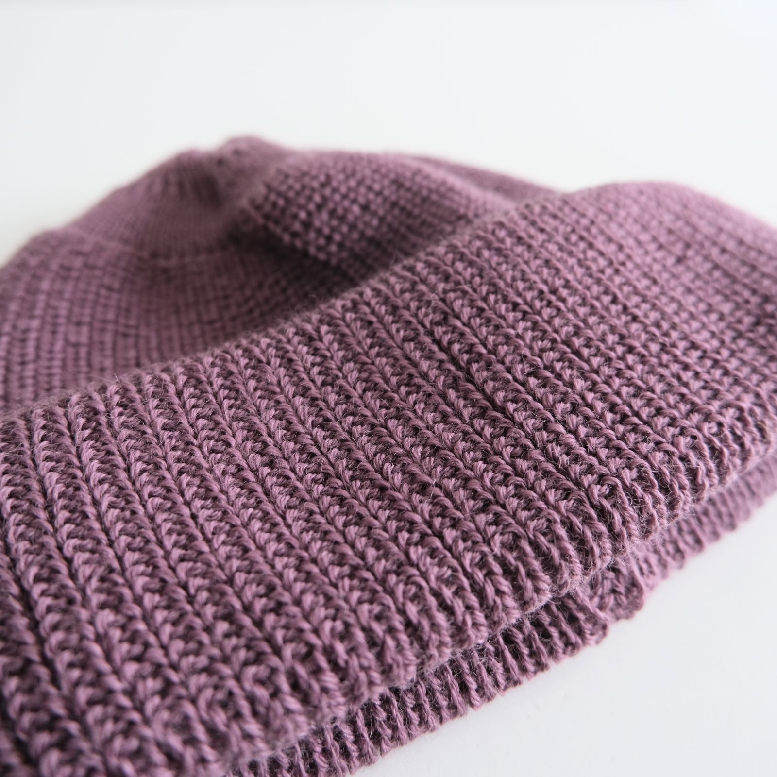 JUIST / ニットキャップ / PURE WOOL / OLD ROSE / ピンク