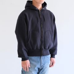 ZIP UP PARKA / ジップアップパーカー / BLACK