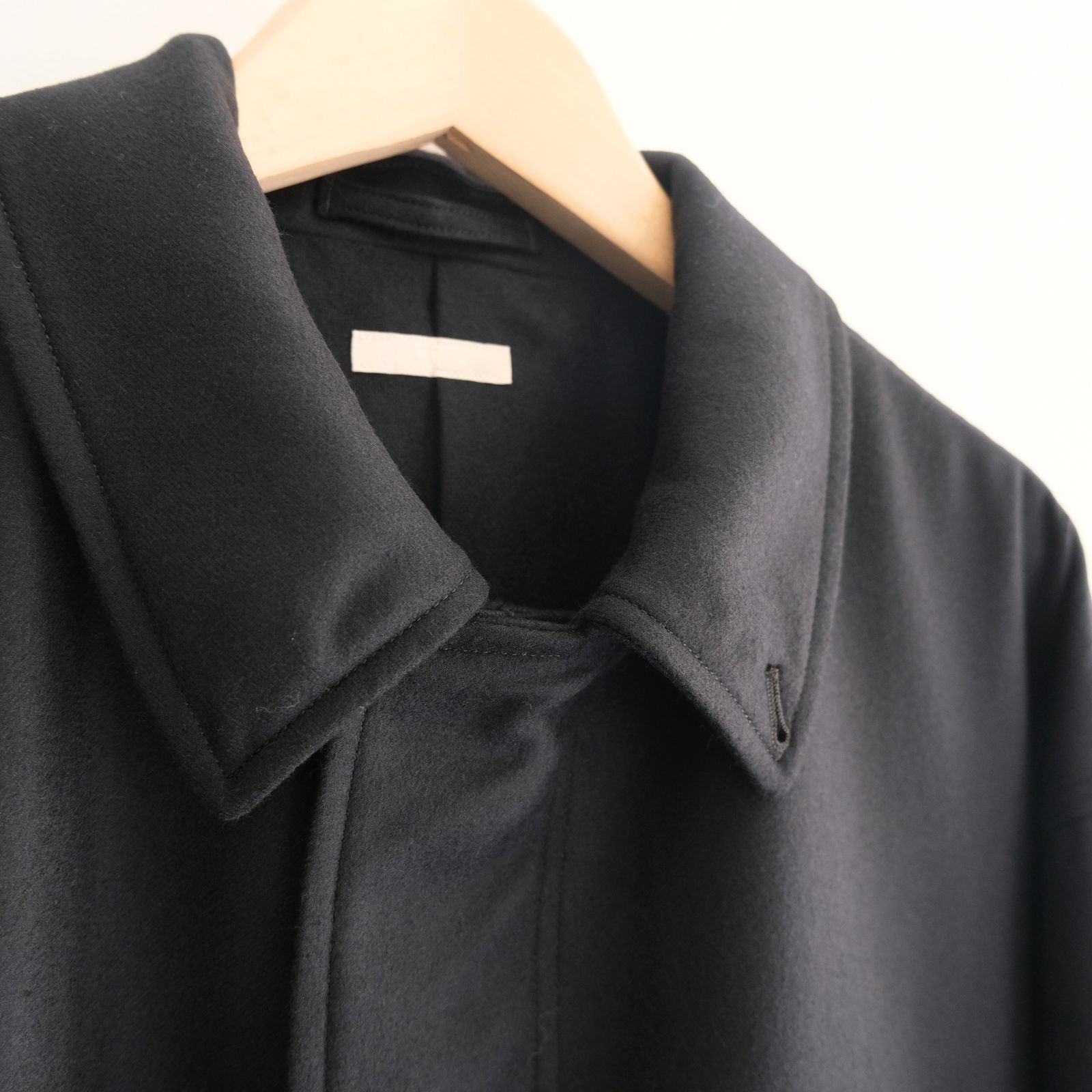 SUPER FINE LIGHT MELTON B/C FIELD COAT / コート /  / BLACK