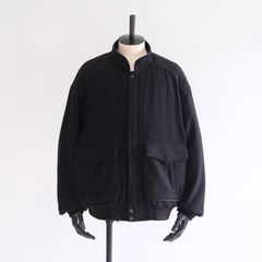 【残り1点】WOOL RACING BLOUSON（BLACK）