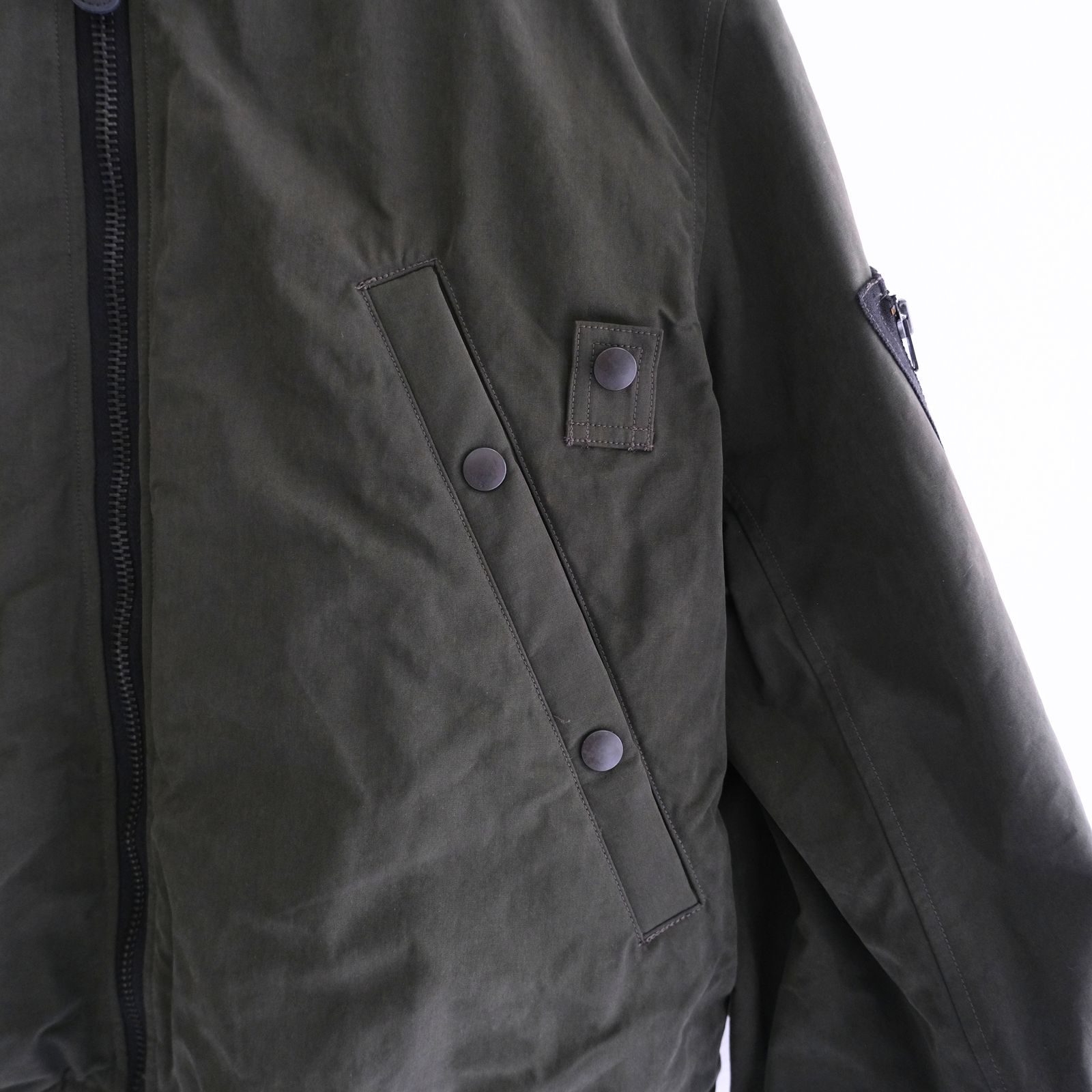 【残り1点】WAXED WEATHER FLIGHT JKT（HUNTER GREEN）