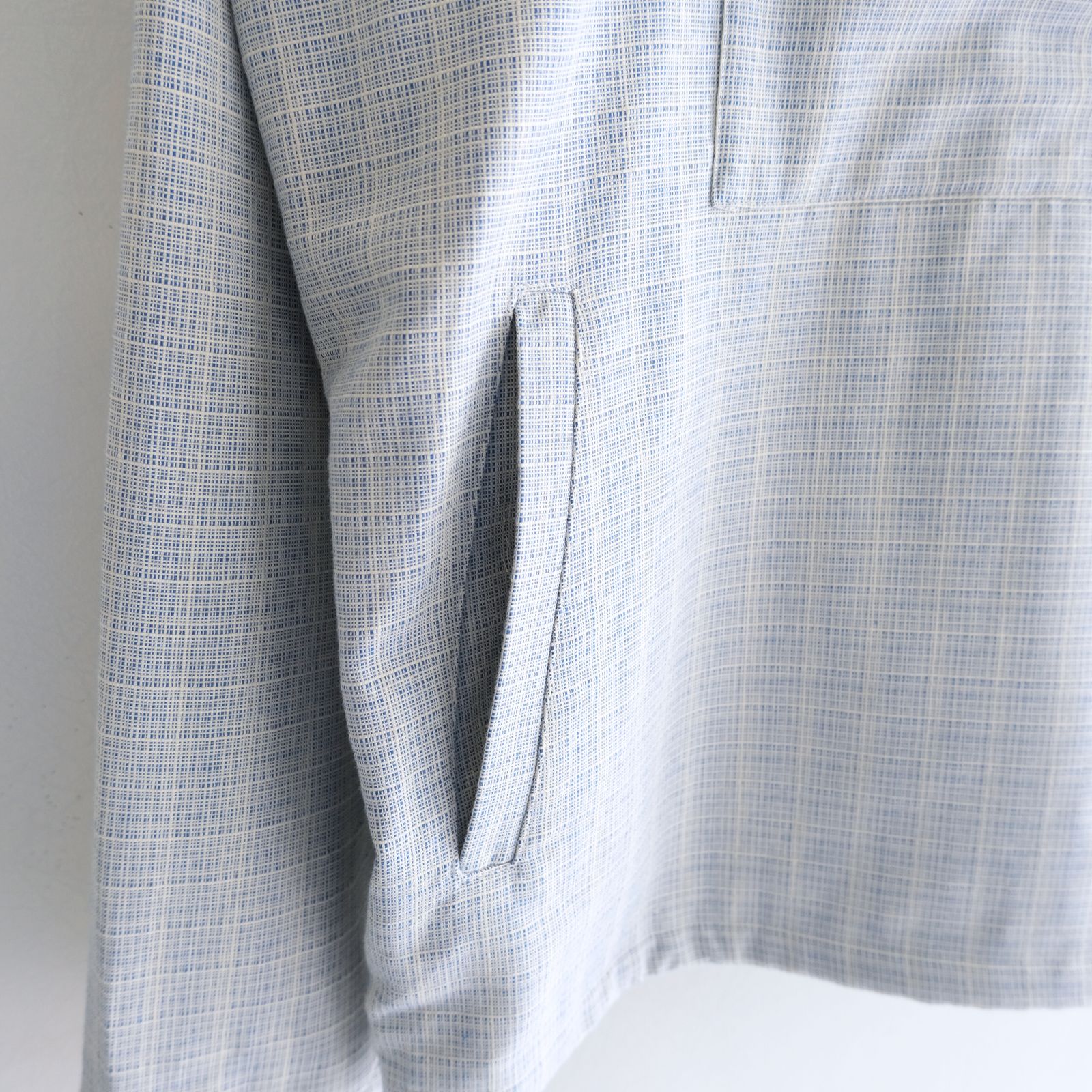 "JONATHAN" Oversized Anorak Parka / アノラックパーカー / L.BLUE