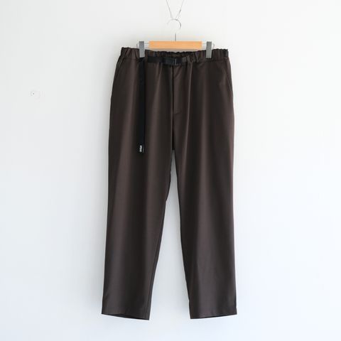 WOOL-POLY EZ PANTS / パンツ / BROWN