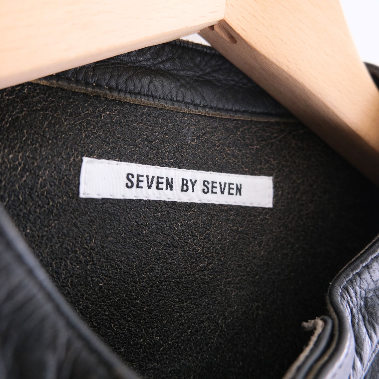 LEATHER RIDERS JACKET ‐Cow Heavy Vintage finish‐ / ジャケット / レザージャケット /  ライダースジャケット / Cow leather / 牛革 / Black