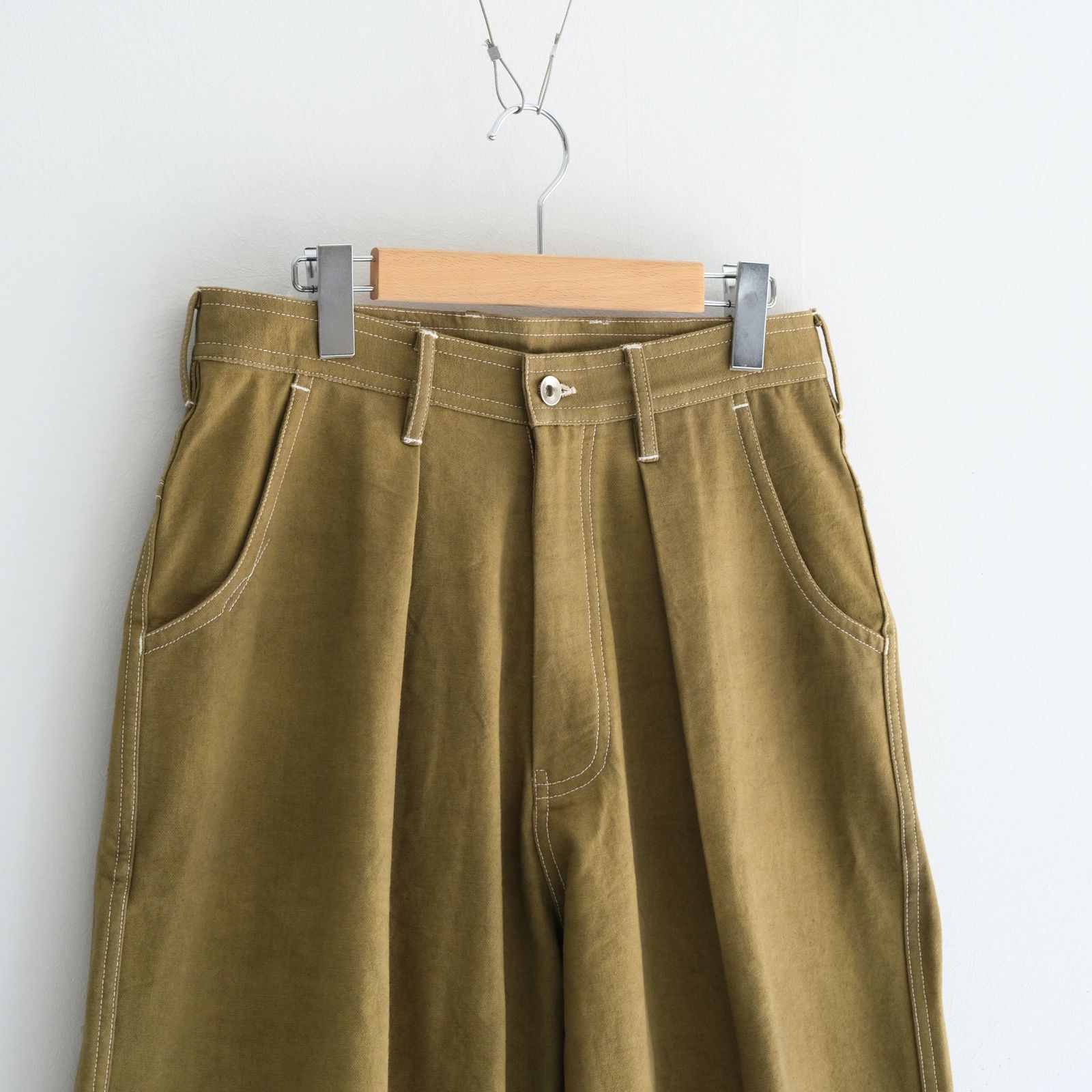 LUSH PANTS / パンツ / キャンバス地 / オーガニックコットン / OLIVE
