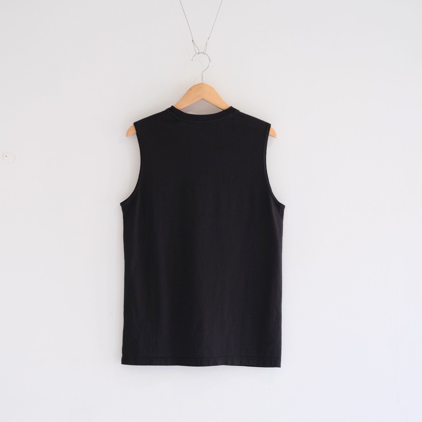 No Sleeve Top / ノースリーブ / 天然ピマコットン / BLACK