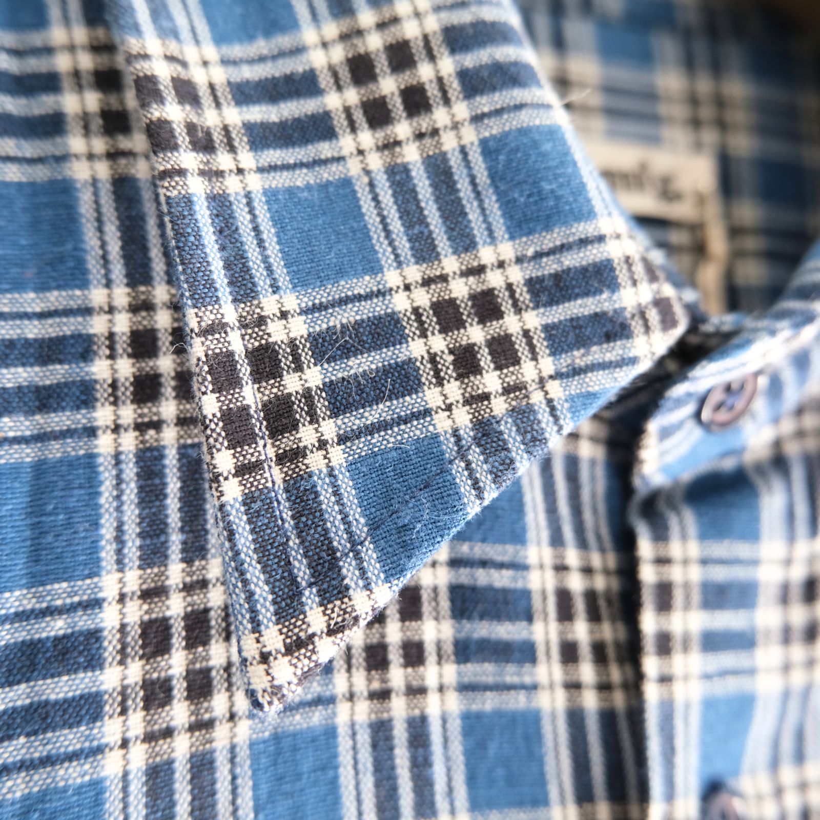 【残り1点】Harvest Shirt（Kyanite Handloom）