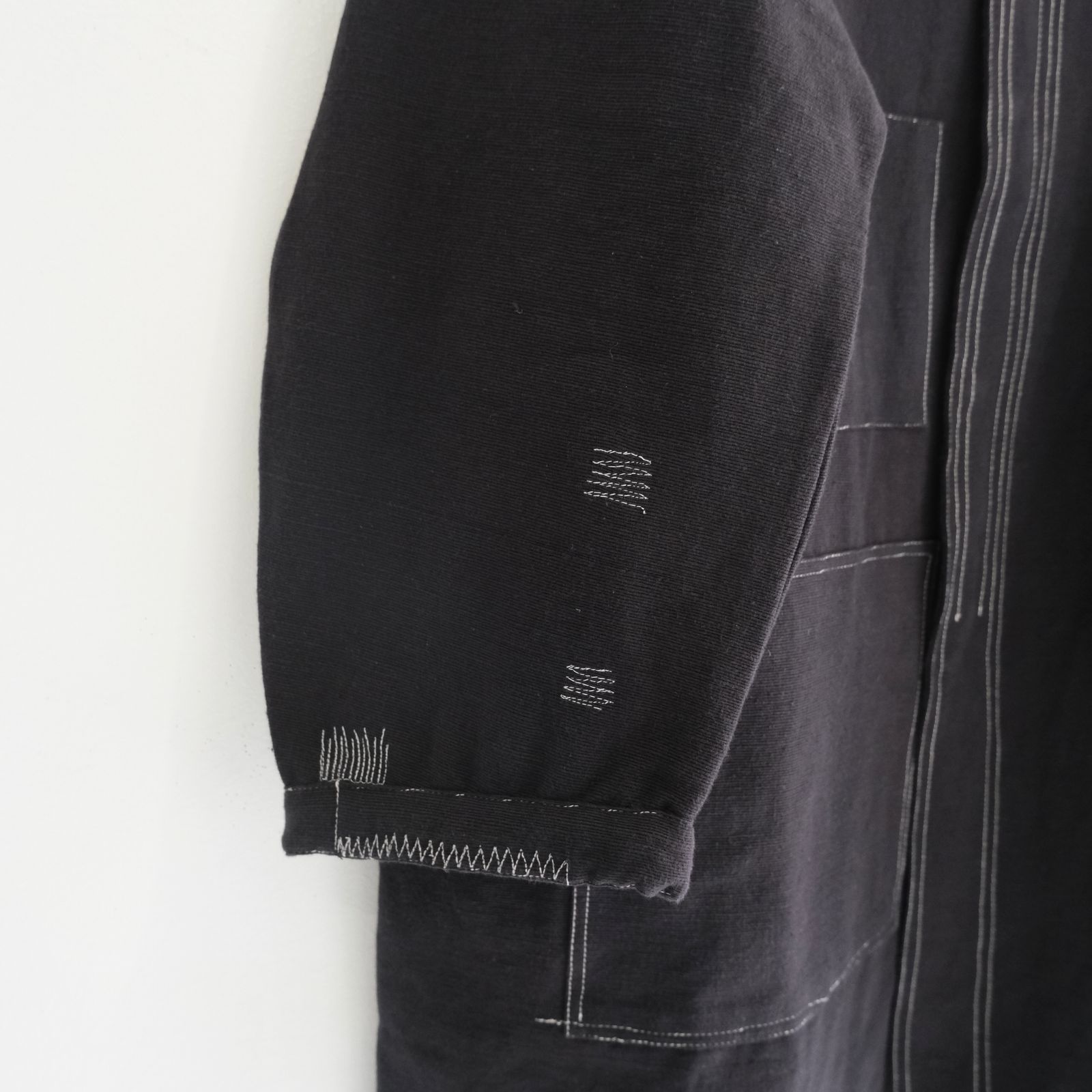 BRAMBLE PARKA / コート / フィッシュテールパーカー/ コットン / Wonky-Wear / BLACK