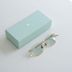 JIFUSAN #5 CITRON x SILVER × L.SMOKE GREEN / サングラス / 眼鏡
